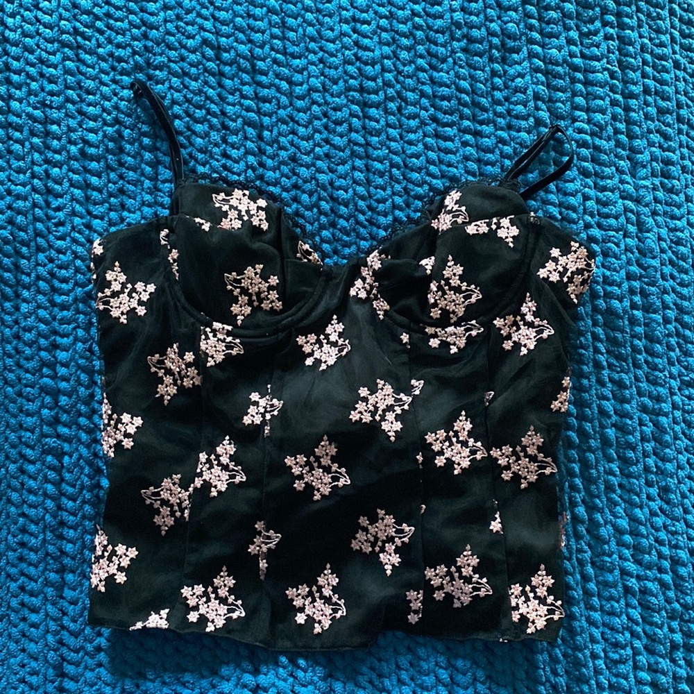 Revolve Majorelle Bustier Top